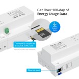 GloboStar® 80055 SONOFF SPM-MAIN - Wi-Fi Smart Stackable Power Meter Main Unit