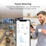 GloboStar® 80056 SONOFF SPM-4RELAY - Wi-Fi Smart Stackable Power Meter