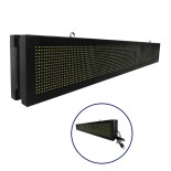 GLOBOSTAR®DISPLAY 90310 Κυλιόμενη Ψηφιακή Επιγραφή P10 Διπλής Όψης LED AC 220-240V Αδιάβροχο IP65 Ψυχρό Λευκό 6000K - WiFi Control μέσω FK APP - Αισθητήρας Θερμοκρασίας & Υγρασίας - Μ168 x Π12 x Υ24cm - 2 Χρόνια Εγγύηση