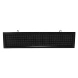 GloboStar® 90254 Κυλιόμενη Ψηφιακή Επιγραφή P10 LED SMD AC 220-240V με Wi-Fi - Αδιάβροχή IP54 - Μονής Όψης - Μ104 x Π9 x Υ24cm Πορτοκαλί
