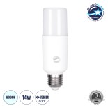 GloboStar® 60057 Λάμπα LED E27 Stick 14W 1624lm 260° AC 220-240V IP54 Φ4.5 x Υ13.7cm Ψυχρό Λευκό 6000K - 3 Years Warranty