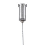 GLOBOSTAR® DIAMOND TETRA 61148 Μοντέρνο Κρεμαστό Φωτιστικό Οροφής LED 150W 15000lm 360° AC 220-240V IP20 Ρυθμιζόμενο Λευκό CCT με Χειριστήριο από 2700K έως 6000K Dimmable - Lumileds SMD Chip - Μαύρο Ματ - Μ150 x Π150 x Υ120cm - 3 Χρόνια Εγγύηση