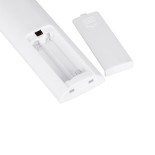 GLOBOSTAR® NEMESIS 61152 Μοντέρνο Κρεμαστό Φωτιστικό Οροφής LED 20W 2000lm 360° AC 220-240V IP20 Ρυθμιζόμενο Λευκό CCT με Χειριστήριο από 2700K έως 6000K Dimmable - Lumileds SMD Chip - Μαυρό Ματ - Μ25 x Π25 x Υ4cm - 3 Χρόνια Εγγύηση