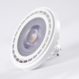 GloboStar® 60128 Σποτ LED GU10 AR111 15W 1650lm 12° AC 220-240V IP20 Φ11 x Υ6.6cm Θερμό Λευκό 2700K - 3 Years Warranty