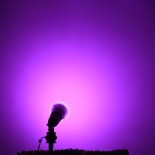 GLOBOSTAR® GARDENPAR 60232 Σποτ E27 PAR38 Σκληρού Υάλου LED 18W 900lm 60° AC 220-240V Αδιάβροχο IP65 Ροζ - Lumileds SMD Chip - Μ12 x Π12 x Υ13cm - 3 Χρόνια Εγγύηση