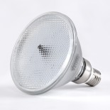 GloboStar® 60233 Λάμπα LED E27 PAR38 Κήπου Σκληρού Υάλου 18W 1200lm 60° AC 220-240V IP65 Φ12 x Υ13cm - Εναλλαγή Φωτισμού μέσω Τηλεχειριστηρίου - Πολύχρωμο RGB - 3 Years Warranty