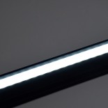 GloboStar® MARKET 61021-S Γραμμικό Φωτιστικό Οροφής Linear LED 18W 2200lm 60° AC 220-240V Μ120 x Π2 x Υ4cm Φυσικό Λευκό 4500K - Μαύρο - 3 Years Warranty