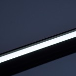 GloboStar® OFFICE 61023-S Γραμμικό Φωτιστικό Οροφής Linear LED 18W 2230lm 120° AC 220-240V Μ120 x Π2 x Υ4cm Ψυχρό Λευκό 6000K - Μαύρο - 3 Years Warranty