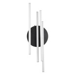 GloboStar® DRACO 61095 Φωτιστικό Οροφής Γραμμικό Linear Design LED CCT 60W 7380lm 120° AC 220-240V - Εναλλαγή Φωτισμού μέσω Τηλεχειριστηρίου All In One Ψυχρό 6000k+Φυσικό 4500k+Θερμό 2700k Dimmable Φ60 x Υ11cm - Μαύρο - 3 Years Warranty