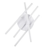 GloboStar® DRACO 61096 Φωτιστικό Οροφής Γραμμικό Linear Design LED CCT 60W 7380lm 120° AC 220-240V - Εναλλαγή Φωτισμού μέσω Τηλεχειριστηρίου All In One Ψυχρό 6000k+Φυσικό 4500k+Θερμό 2700k Dimmable Φ60 x Υ11cm - Λευκό - 3 Years Warranty