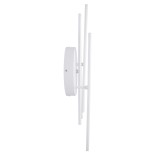 GloboStar® DRACO 61096 Φωτιστικό Οροφής Γραμμικό Linear Design LED CCT 60W 7380lm 120° AC 220-240V - Εναλλαγή Φωτισμού μέσω Τηλεχειριστηρίου All In One Ψυχρό 6000k+Φυσικό 4500k+Θερμό 2700k Dimmable Φ60 x Υ11cm - Λευκό - 3 Years Warranty