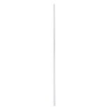 GLOBOSTAR® ALP-LINEAR SURFABO 70805-3M Επιφανειακό Προφίλ Αλουμινίου με Λευκό Γαλακτερό Πατητό Κάλυμμα για Ταινίες LED IP20 - Ασημί & Λευκό - Μ300 x Π1.6 x Υ0.7cm - Πακέτο 5 Τεμαχίων