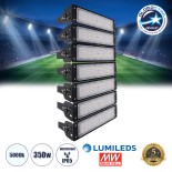 GloboStar® GOLIATH 90100-7 LED Προβολέας Γηπέδου - Φωτιστικό Tunnel 350W 56000LM 75°*135° AC 100-277V IP65 -  Ψυχρό Λευκό 5000K - MeanWell Driver & LumiLEDs Chip - 5 Years Warranty
