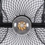 GloboStar® VERONA 00586 Μοντέρνο Κρεμαστό Φωτιστικό Ράγα Τρίφωτο 3 x E27 IP20 Μαύρο & Χρυσό Μέταλλο - Μ50 x Π28 x Υ20cm