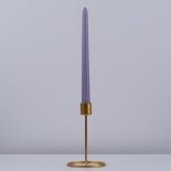 GloboStar® LAVENDER-FIELD 35203 ΣΕΤ 4 Αρωματικά Κεριά Κηροπηγίου Παραφίνης με Άρωμα Λεμόνι - Λεβάντα Μωβ Μ2 x Π2 x Υ25cm