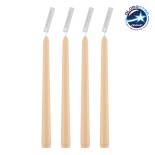 GloboStar® PINK-ORCHID 35205 ΣΕΤ 4 Αρωματικά Κεριά Κηροπηγίου Παραφίνης με Άρωμα Άγρια Ορχιδέα Σομόν Μ2 x Π2 x Υ25cm