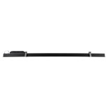 GLOBOSTAR® LUCA 61032 Μοντέρνο Φωτιστικό Οροφής LED 54W 6500lm 120° AC 220-240V IP20 Ρυθμιζόμενο Λευκό CCT με Χειριστήριο από 2700K έως 6000K Dimmable - Lumileds SMD Chip - Μαύρο Ματ - Μ121.5 x Π5 x Υ4cm - 3 Χρόνια Εγγύηση