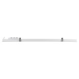 GLOBOSTAR® LUCA 61033 Μοντέρνο Φωτιστικό Οροφής LED 54W 6500lm 120° AC 220-240V IP20 Ρυθμιζόμενο Λευκό CCT με Χειριστήριο από 2700K έως 6000K Dimmable - Lumileds SMD Chip - Λευκό Ματ - Μ121.5 x Π5 x Υ4cm - 3 Χρόνια Εγγύηση