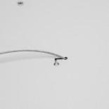 GloboStar® KAMALA 61209-P Κρεμαστή Πλαφονιέρα Οροφής LED CCT 75W 8625lm 120° AC 220-240V - Εναλλαγή Φωτισμού μέσω Τηλεχειριστηρίου All In One Ψυχρό 6000k+Φυσικό 4500k+Θερμό 2700k Dimmable Μ60 x Π60 x Υ8cm - Λευκό - 3 Years Warranty
