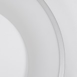 GloboStar® SALEM 61238 Πλαφονιέρα Οροφής Δαχτυλίδι-Κύκλος LED CCT 105W 12075lm 120° AC 220-240V - Εναλλαγή Φωτισμού μέσω Τηλεχειριστηρίου All In One Ψυχρό 6000k+Φυσικό 4500k+Θερμό 2700k Dimmable Φ60cm - Ασημί - 3 Years Warranty