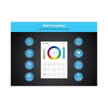 GloboStar® 73423 WL-Box1 Mi-BOXER Smart Bridge Gateway RF 2.4GHz to WiFi IEEE 802.11b/g/n DC 5V 500mA - IP20 - Μ9 x Π6.6 x Υ15cm - 5 Years Warranty