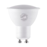 GloboStar® 60100 Σποτ LED GU10 MR16 6W 678lm 120° AC 220-240V IP20 Φ5 x Υ5.8cm Φυσικό Λευκό 4500K - 3 Years Warranty