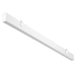 GLOBOSTAR® FELIX 61029-W Μοντέρνο Γραμμικό Φωτιστικό Τοίχου - Απλίκα LED 54W 5400lm 120° AC 220-240V IP20 Ρυθμιζόμενο Λευκό CCT με Χειριστήριο από 2700K έως 6000K Dimmable - Lumileds SMD Chip - Λευκό Ματ - Μ120 x Π3.5 x Υ7cm - 3 Χρόνια Εγγύηση