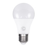 GLOBOSTAR® GLOBE 60025 Λάμπα E27 A60 LED 8W 776lm 260° AC 220-240V IP20 Φυσικό Λευκό 4500K - Lumileds SMD Chip - Λευκό Γαλακτερό - Μ6 x Π6 x Υ11cm - 3 Χρόνια Εγγύηση