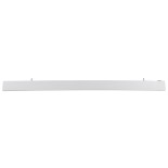GLOBOSTAR® FELIX 61029-S Μοντέρνο Γραμμικό Φωτιστικό Οροφής LED 54W 5400lm 120° AC 220-240V IP20 Ρυθμιζόμενο Λευκό CCT με Χειριστήριο από 2700K έως 6000K Dimmable - Lumileds SMD Chip - Λευκό Ματ - Μ120 x Π3.5 x Υ7cm - 3 Χρόνια Εγγύηση