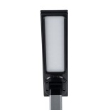 GloboStar® FIARIA 76530 Μοντέρνο Επιτραπέζιο Φωτιστικό Πορτατίφ LED 5W 500lm 180° DC 5V - με Ασύρματη Φόρτιση - Wireless Charger - Διακόπτη Αφής - CCT Θερμό Λευκό 2700K - Φυσικό Λευκό 4500K - Ψυχρό Λευκό 6000K Dimmable - Μ25 x Π10.5 x Υ35.5 - Μαύρο