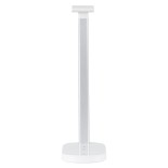 GloboStar® FIARIA 76531 Μοντέρνο Επιτραπέζιο Φωτιστικό Πορτατίφ LED 5W 500lm 180° DC 5V - με Ασύρματη Φόρτιση - Wireless Charger - Διακόπτη Αφής - CCT Θερμό Λευκό 2700K - Φυσικό Λευκό 4500K - Ψυχρό Λευκό 6000K Dimmable - Μ25 x Π10.5 x Υ35.5 - Λευκό