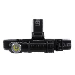 GloboStar® 79075 Φορητός Φακός Κεφαλής Επαναφορτιζόμενος LED Luminus SST20 10W 800lm 60° Μοιρών με 1 x 18650 Μπαταρία 2000mAh USB 2.0 3 Modes Αδιάβροχο IP54 Ψυχρό Λευκό 6000K