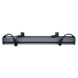 GLOBOSTAR® WASHER-NAIA 90177 Μπάρα Φωτισμού Wall Washer LED 18W 1530lm 30° DC 24V Αδιάβροχο IP65 Πολύχρωμο RGBW Dimmable DMX512 - Γκρι Ανθρακί - Μ50 x Π4 x Υ5cm - 3 Χρόνια Εγγύηση