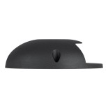 GLOBOSTAR® STEP-LUNA 90617 Αρχιτεκτονικό Φωτιστικό Διαδρόμου/Σκαλοπατιού LED 3W 345lm 10° DC 24V Αδιάβροχο IP65 Φυσικό Λευκό 4500K Dimmable - Μαύρο - Φ12 x Υ3cm - 3 Χρόνια Εγγύηση