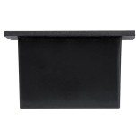 GLOBOSTAR® STEP-MINA 90625 Χωνευτό Αρχιτεκτονικό Φωτιστικό Διαδρόμου/Σκαλοπατιού LED 3W 330lm 30° DC 24V Αδιάβροχο IP65 Θερμό Λευκό 2700K Dimmable - Μαύρο - Μ8.3 x Π8.3 x Υ5cm - 3 Χρόνια Εγγύηση