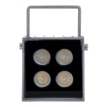 GloboStar® SPOT-JENA 90635 Σποτ Φωτισμου Wall Washer LED 8W 880lm 30° AC 220-240V Αδιάβροχο IP65 Μ8.5 x Π7.3 x Υ9.5cm Θερμό Λευκό 3000K - Γκρι Ανθρακί - 3 Years Warranty