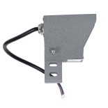 GloboStar® SPOT-JENA 90636 Σποτ Φωτισμου Wall Washer LED 8W 920lm 30° AC 220-240V Αδιάβροχο IP65 Μ8.5 x Π7.3 x Υ9.5cm Φυσικό Λευκό 4500K - Γκρι Ανθρακί - 3 Years Warranty