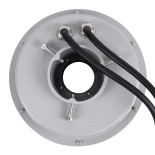 GloboStar® UNDERWATER-FINA 90675 Υποβρύχιο Φωτιστικό Σποτ Ειδικό για Σιντριβάνια LED 9W 945lm 30° DC 24V Αδιάβροχο IP68 Φ16 x Υ8cm Πολύχρωμο RGBW DMX512 - Ανοξείδωτο Ατσάλι - 3 Χρόνια Εγγύηση
