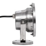 GloboStar® UNDERWATER-DINA 90676 Υποβρύχιο Φωτιστικό Σποτ Ειδικό για Σιντριβάνια LED 6W 660lm 30° DC 24V Αδιάβροχο IP68 Φ12 x Υ14cm Θερμό Λευκό 3000K - Ανοξείδωτο Ατσάλι - 3 Years Warranty