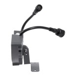 GLOBOSTAR® TREELIGHT-GINA 90679 Κυρτή Μπάρα Φωτισμού Wall Washer για Φυτά - Δέντρα LED 6W 660lm 30° DC 24V Αδιάβροχο IP65 Θερμό Λευκό 2700K Dimmable - Γκρι Ανθρακί - Μ18 x Π3.5 x Υ7cm - 3 Χρόνια Εγγύηση