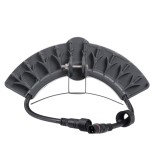 GLOBOSTAR® TREELIGHT-GINA 90679 Κυρτή Μπάρα Φωτισμού Wall Washer για Φυτά - Δέντρα LED 6W 660lm 30° DC 24V Αδιάβροχο IP65 Θερμό Λευκό 2700K Dimmable - Γκρι Ανθρακί - Μ18 x Π3.5 x Υ7cm - 3 Χρόνια Εγγύηση