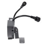 GLOBOSTAR® TREELIGHT-GINA 90679 Κυρτή Μπάρα Φωτισμού Wall Washer για Φυτά - Δέντρα LED 6W 660lm 30° DC 24V Αδιάβροχο IP65 Θερμό Λευκό 2700K Dimmable - Γκρι Ανθρακί - Μ18 x Π3.5 x Υ7cm - 3 Χρόνια Εγγύηση