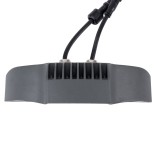 GloboStar® TREELIGHT-PINA 90682 Κυρτή Μπάρα Φωτισμού Wall Washer Ειδική για Φυτά - Δέντρα LED 9W 990lm 30° DC 24V Αδιάβροχο IP65 Μ20.5 x Π5.5 x Υ12cm Θερμό Λευκό 2700K - Γκρι Ανθρακί - 3 Χρόνια Εγγύηση