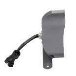GLOBOSTAR® TREELIGHT-PINA 90683 Κυρτή Μπάρα Φωτισμού Wall Washer για Φυτά - Δέντρα LED 12W 1320lm 30° DC 24V Αδιάβροχο IP65 Θερμό Λευκό 2700K Dimmable - Γκρι Ανθρακί - Μ20.5 x Π5.5 x Υ12cm - 3 Χρόνια Εγγύηση