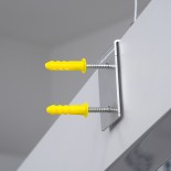 GLOBOSTAR® FELIX 61029-W Μοντέρνο Γραμμικό Φωτιστικό Τοίχου - Απλίκα LED 54W 5400lm 120° AC 220-240V IP20 Ρυθμιζόμενο Λευκό CCT με Χειριστήριο από 2700K έως 6000K Dimmable - Lumileds SMD Chip - Λευκό Ματ - Μ120 x Π3.5 x Υ7cm - 3 Χρόνια Εγγύηση