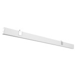 GLOBOSTAR® FELIX 61029-W Μοντέρνο Γραμμικό Φωτιστικό Τοίχου - Απλίκα LED 54W 5400lm 120° AC 220-240V IP20 Ρυθμιζόμενο Λευκό CCT με Χειριστήριο από 2700K έως 6000K Dimmable - Lumileds SMD Chip - Λευκό Ματ - Μ120 x Π3.5 x Υ7cm - 3 Χρόνια Εγγύηση