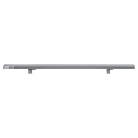 GloboStar® WASHER-ZAIA S-90993 Μπάρα Φωτισμού Wall Washer LED 24W 4320lm 30° DC 24V Αδιάβροχο IP65 Μ100 x Π4 x Υ3cm Ψυχρό Λευκό 6000K - Γκρι Ανθρακί