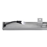 GloboStar® WASHER-ZAIA S-90993 Μπάρα Φωτισμού Wall Washer LED 24W 4320lm 30° DC 24V Αδιάβροχο IP65 Μ100 x Π4 x Υ3cm Ψυχρό Λευκό 6000K - Γκρι Ανθρακί