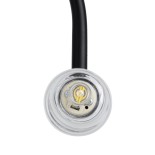 GloboStar® PAOLA 60416 Μοντέρνο Φωτιστικό Τοίχου - Απλίκα Καθρέπτη Μπάνιου - Πίνακα 2 x G9 270° AC 220-240V IP44 Μ31 x Π16 x Υ15cm - Μαύρο - 5 Years Warranty