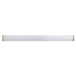 GloboStar® MABEL 60431 Μοντέρνο Φωτιστικό Τοίχου - Απλίκα Καθρέπτη Μπάνιου - Πίνακα LED 12W 1400lm 270° AC 220-240V IP44 Μ60 x Π10 x Υ5cm - Φυσικό Λευκό 4500K - Χάλκινο - 3 Years Warranty